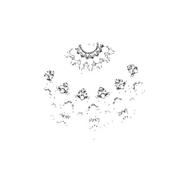 Soyut arkaplan. Monokrom dokusu. Siyah ve beyaz desenli arkaplan    