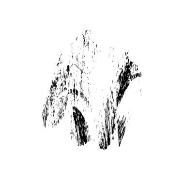 soyut grunge fırça darbesi siyah beyaz