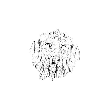 soyut grunge fırça darbesi siyah beyaz