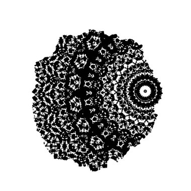 grunge fırça darbesi, siyah ve beyaz