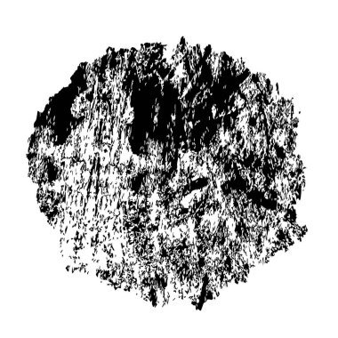 Siyah mürekkep lekesi beyaz arkaplanda izole edildi