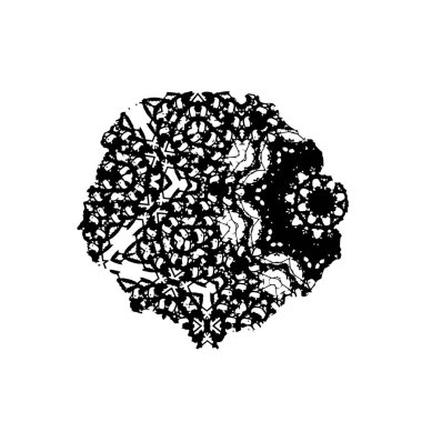 grunge fırça darbesi, siyah ve beyaz