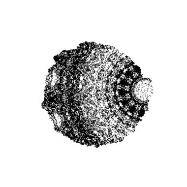 grunge fırça darbesi, siyah ve beyaz