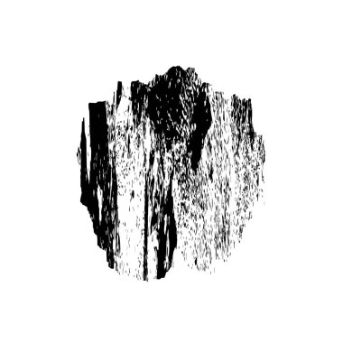 grunge fırça darbesi, siyah ve beyaz