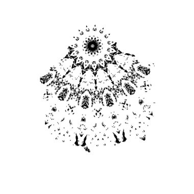 grunge fırça darbesi, siyah ve beyaz