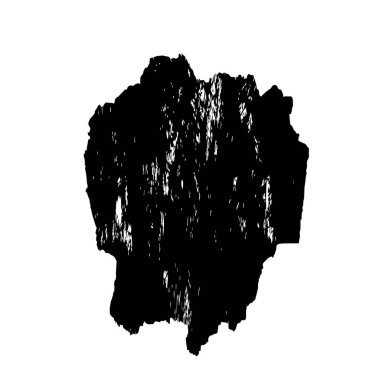 siyah ve beyaz grunge fırça darbesi 