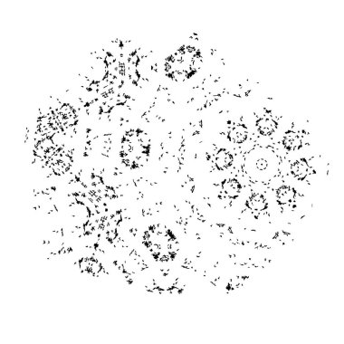 Siyah beyaz desenli, soyut arkaplan