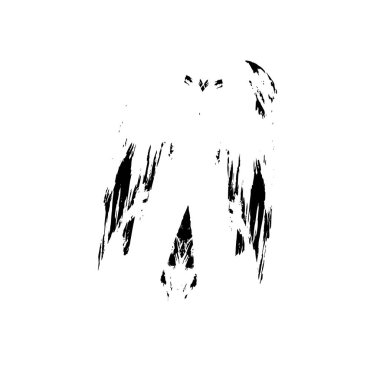 Siyah beyaz desenli, soyut arkaplan