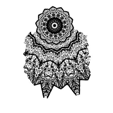 Siyah beyaz desenli, soyut arkaplan