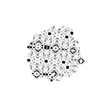 Siyah beyaz desenli, soyut arkaplan