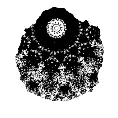 siyah ve beyaz lekeli grafik web illüstrasyonu