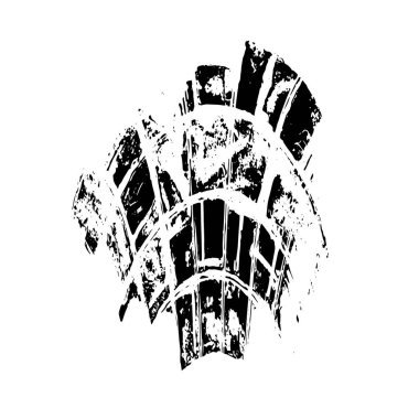 Grunge siyah ve beyaz dokusu. Soyut nokta izole edildi