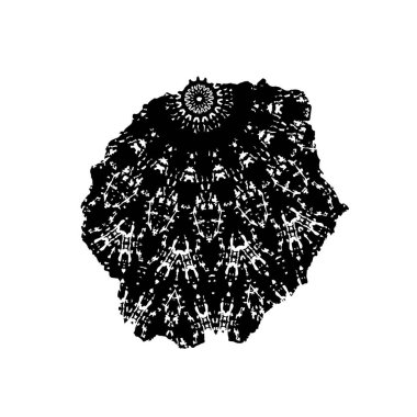 siyah ve beyaz lekeli grafik web illüstrasyonu