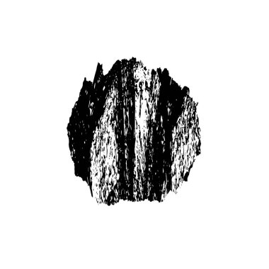 Grunge siyah ve beyaz dokusu. Soyut nokta izole edildi