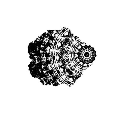 siyah ve beyaz lekeli grafik web illüstrasyonu