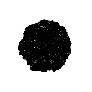 siyah ve beyaz lekeli grafik web illüstrasyonu