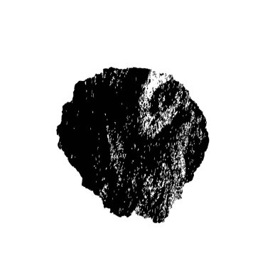 siyah ve beyaz grunge fırça darbesi 