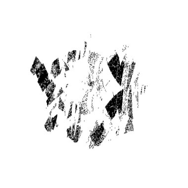 siyah ve beyaz grunge fırça darbesi 