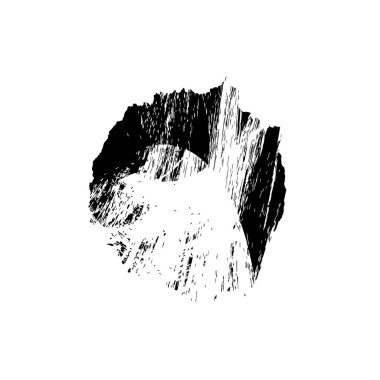 grunge fırça darbesi siyah beyaz 