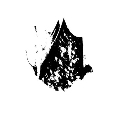 grunge fırça darbesi siyah beyaz 