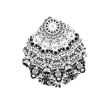 grunge fırça darbesi siyah beyaz 