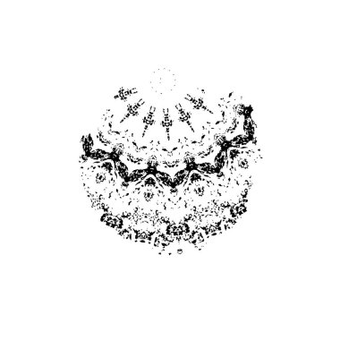 grunge fırça darbesi siyah beyaz 