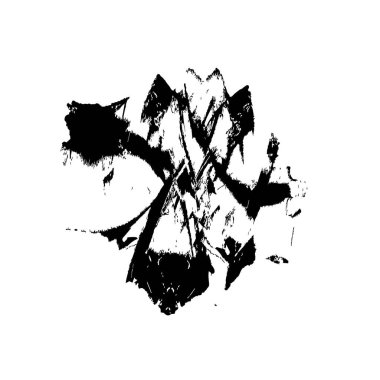 Siyah ve beyaz grunge arka plan, soyut yüzey. vektör illüstrasyonu 