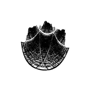 Siyah ve beyaz grunge arka plan, soyut yüzey. vektör illüstrasyonu 