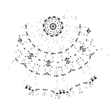 Siyah ve beyaz grunge arka plan, soyut yüzey. vektör illüstrasyonu 