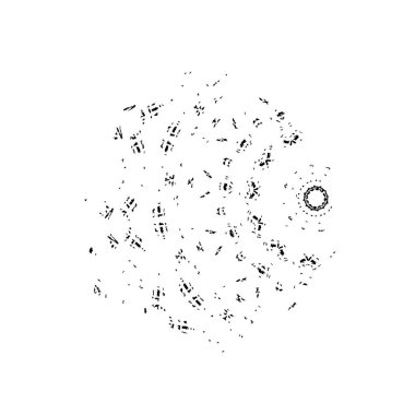 Siyah ve beyaz grunge arka plan, soyut yüzey. vektör illüstrasyonu 