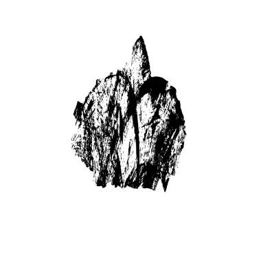 Siyah ve beyaz grunge arka plan, soyut yüzey. vektör illüstrasyonu 