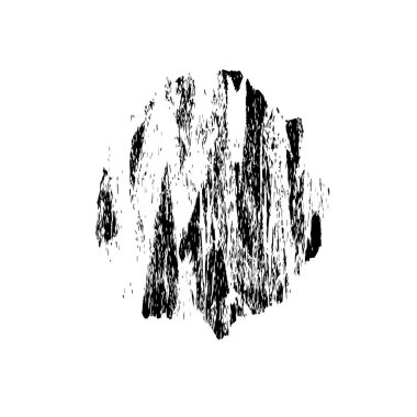 Siyah fırça darbeleri beyaz arkaplanda izole edilmiş. Grunge fırça darbesinin vektör çizimi. el çizimi mürekkep çizgisi.