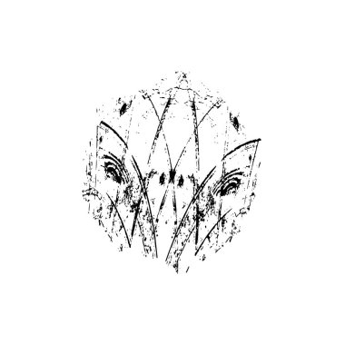 siyah desenli arka plan