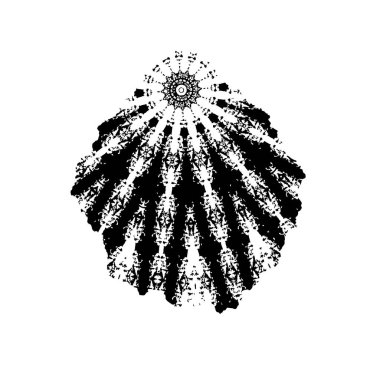 Elle çizilmiş siyah yuvarlak çerçeve çiçeklerle.