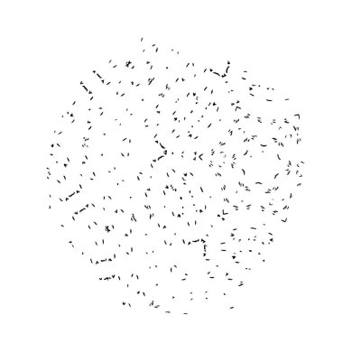 Bir grup insanın vektör çizimi. Çemberin içinde bir grup insan