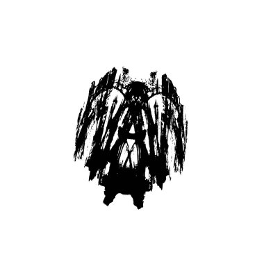 soyut grunge siyah beyaz