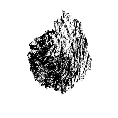 siyah mürekkep fırçası vuruşu. grunge arkaplanı