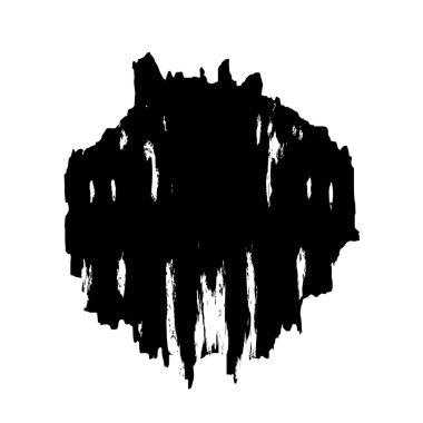 Grunge siyah ve beyaz dokusu. Soyut nokta izole edildi