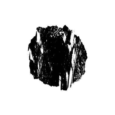 Grunge siyah ve beyaz dokusu. Soyut nokta izole edildi