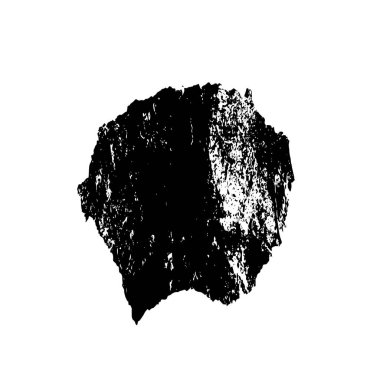 Grunge siyah ve beyaz dokusu. Soyut nokta izole edildi