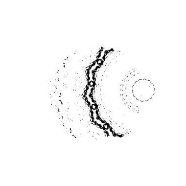 Siyah ve beyaz grunge arka plan, soyut yüzey. vektör illüstrasyonu 