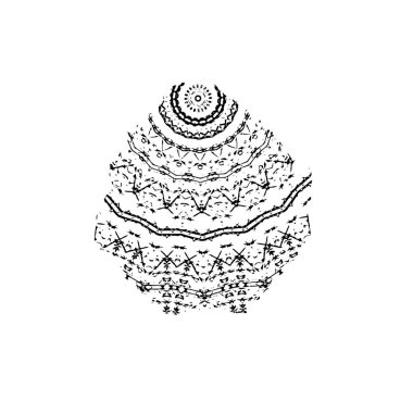 Siyah ve beyaz grunge arka plan, soyut yüzey. vektör illüstrasyonu 