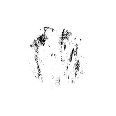 Grunge siyah ve beyaz dokusu. Soyut nokta izole edildi