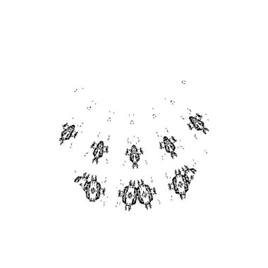 Soyut siyah beyaz arka plan, yaratıcı doku. vektör illüstrasyonu.    