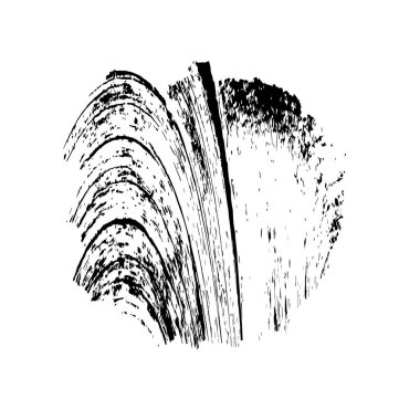 Grunge siyah ve beyaz dokusu. Soyut nokta izole edildi