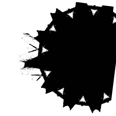 Soyut siyah beyaz arka plan, yaratıcı doku. vektör illüstrasyonu.    