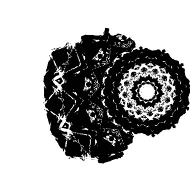 Soyut siyah beyaz arka plan, yaratıcı doku. vektör illüstrasyonu.    