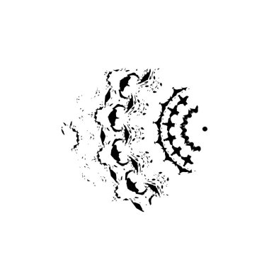 Soyut siyah beyaz arka plan, yaratıcı doku. vektör illüstrasyonu.    