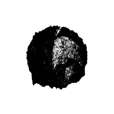 Grunge siyah ve beyaz dokusu. Soyut nokta izole edildi