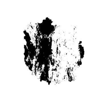 Grunge siyah ve beyaz dokusu. Soyut nokta izole edildi